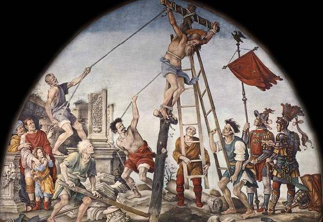 Filippino Lippi Crucifixion of St Philip Germany oil painting art